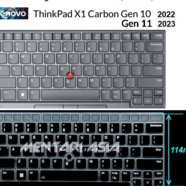 Keyboard Protector Thinkpad X1 Carbon Gen10 Gen11 Bla