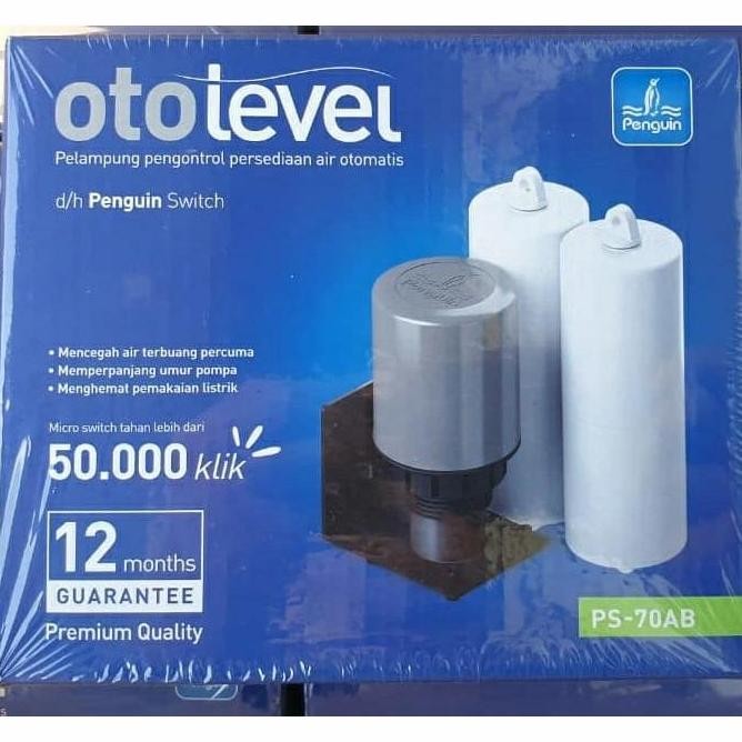 Radar Otomatis Toren Air Tandon Tangki Otomatis Otolevel Penguin Ori Terbaru