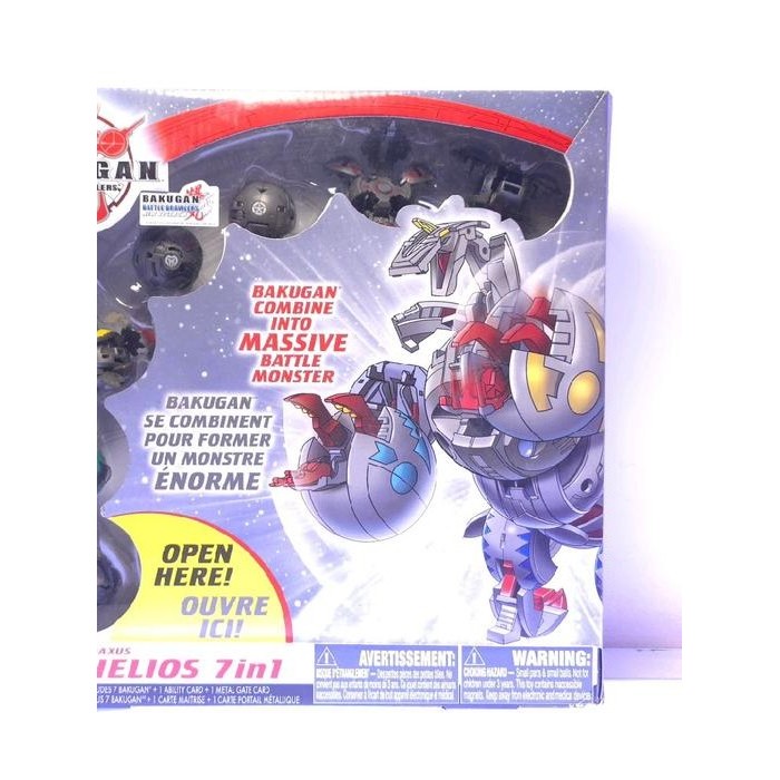 Bakugan Battle Brawlers 7 in 1 Maxus Helios Set New Vestroia
