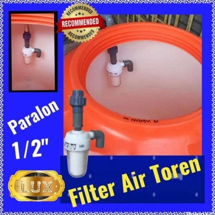 Filter Saring 1/2 Inch Tangki Air Penguin Td 60 L 600 Liter Tandon Td60 Ltr Toren 80 800 Lt Drain Td