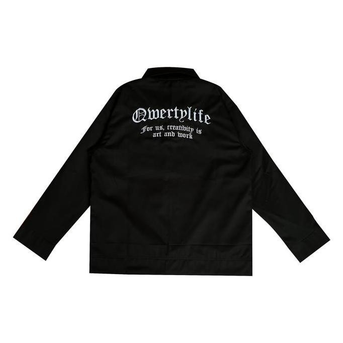 Qwertylife Work Jacket Jems Black