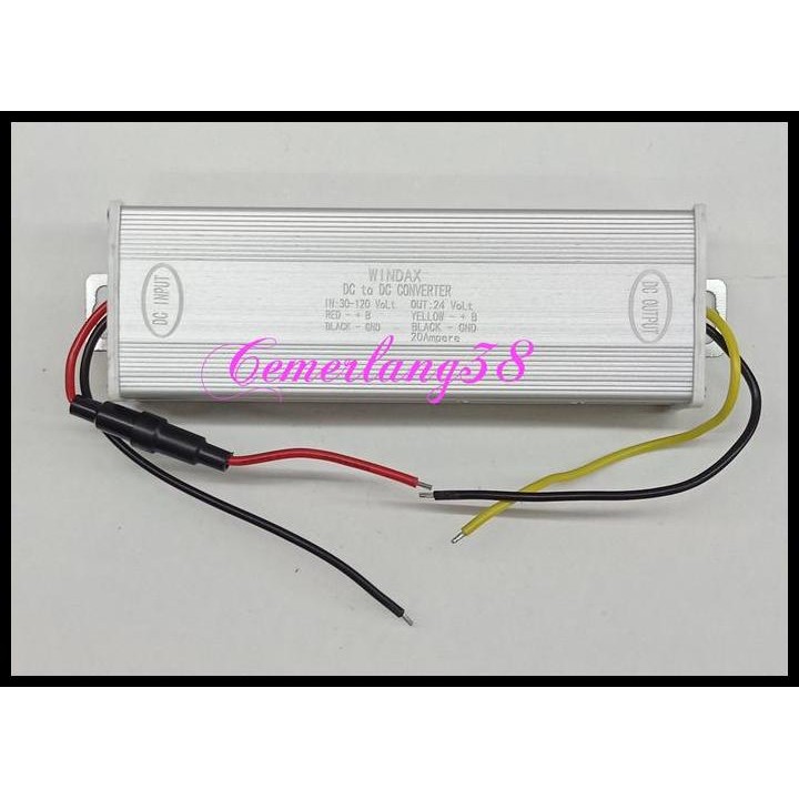 DC DC Converter 30-120V TO 24V 20A ( STEP DOWN 20A )