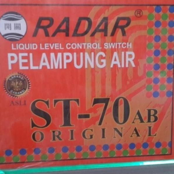 Radar St 70 Pelampung Air Otomatis Toren Tangki Tandon St-70 St70 Terbaik