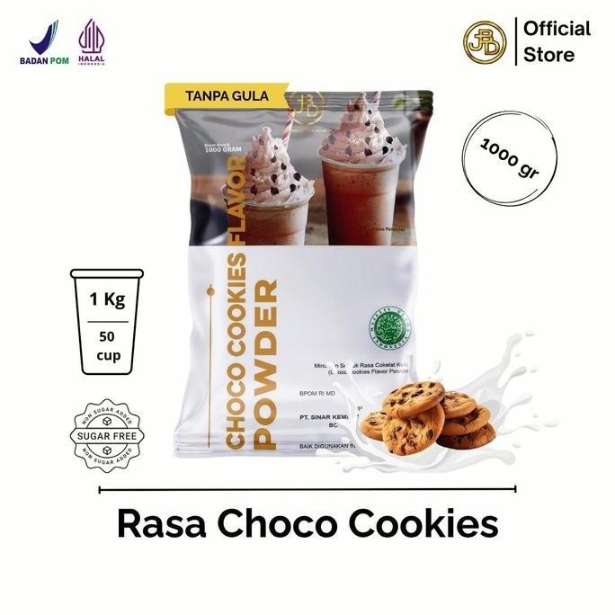 

Baru Jbd Bubuk Minuman Choco Cookie 1Kg - Powder Rasa Coklat Cookie Halal Bpom