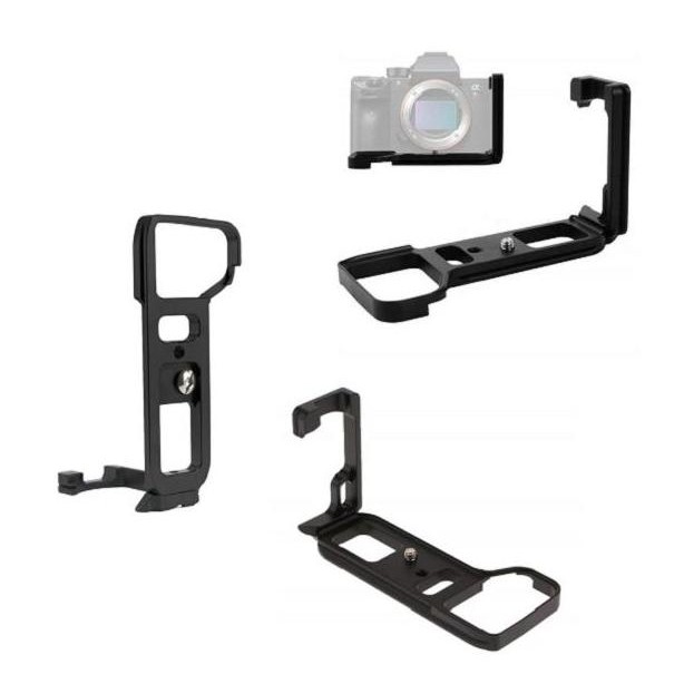 Terbaru Sony A9 A7Iii A7Riii Quick Release L Plate Bracket A7 A7R Mark Iii Camera Metal