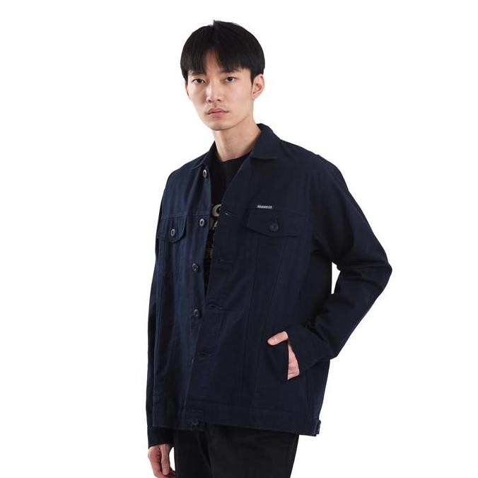 Roughneck TJ004 Navy Gorgeous Trucker Twill Jacket canvas jaket