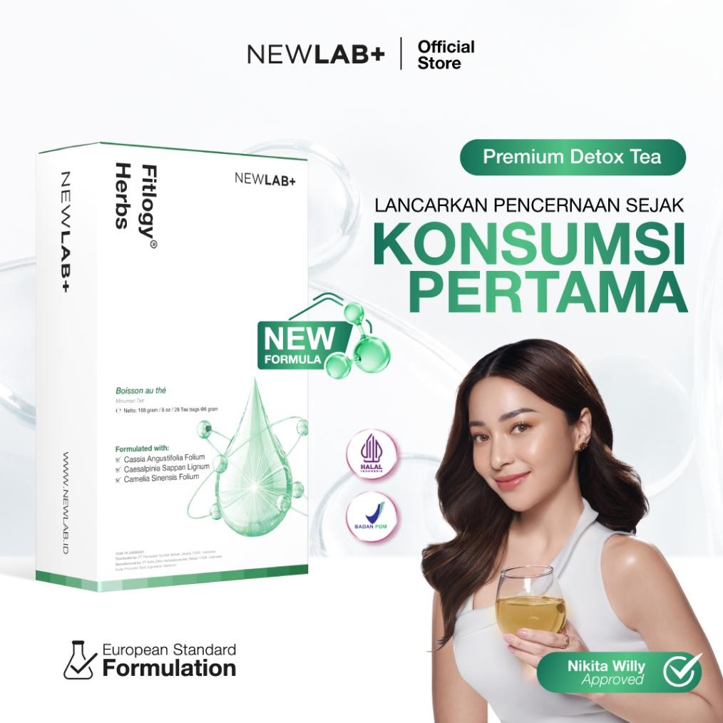 

SALE! NEWLAB FITLOGY TEA DRINK | TEH HIJAU HERBAL | 28 CELUP | DETOX & SLIMMING TEA NATURAL
