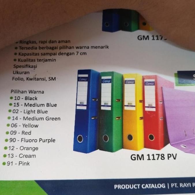 

Odner Gema Pvc Small Kode Gm1178 Pv