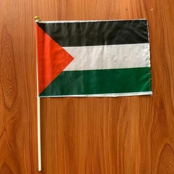 Original Bendera Palestina Ukuran Sedang + Syal Tangan Palestine
