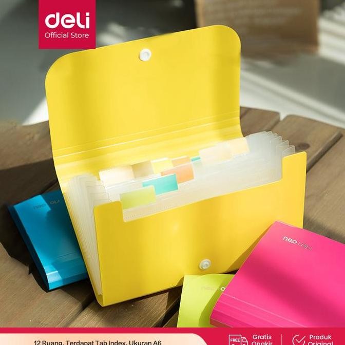 

Original Deli Expanding File 12 Pembagi dengan Tab Index E5561 Organizer Dokumentasi
