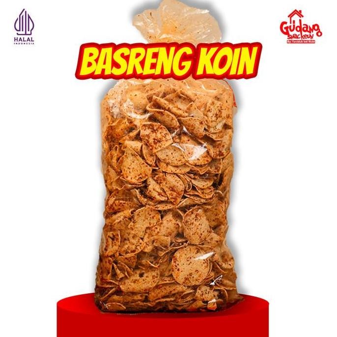 

Basreng Koin Tipis 1Kg Cikruh Pedas Daun Jeruk - Gudang Snackeun by Terciduk Inti Rizki