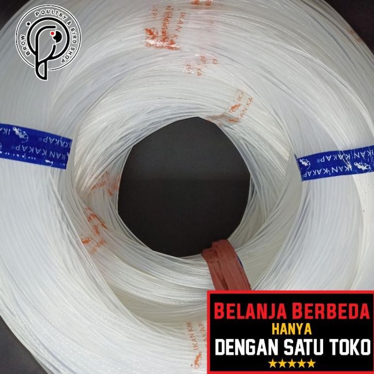 jg-56 SENAR LAYANGAN GAPANGAN UK 5000 SENAR BENING CAP IKAN KAKAP ORIGINAL 100% Terlaris