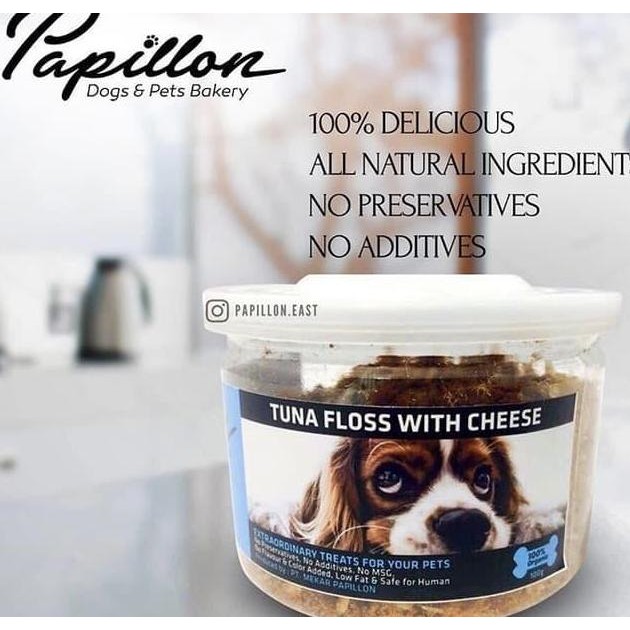 

Papillon Floss Abon Anjing Mbah Napsu Makan