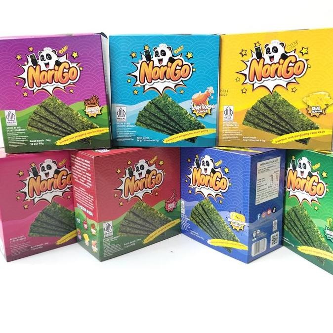 

NORIGO SNACK RUMPUT LAUT 1 DUS ISI 5 BOX
