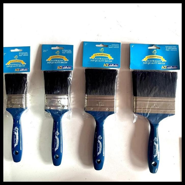 

KUAS ACE CHAMPION TOP QUALITY BRUSH (2INCH - 4INCH) / KUAS TEBAL