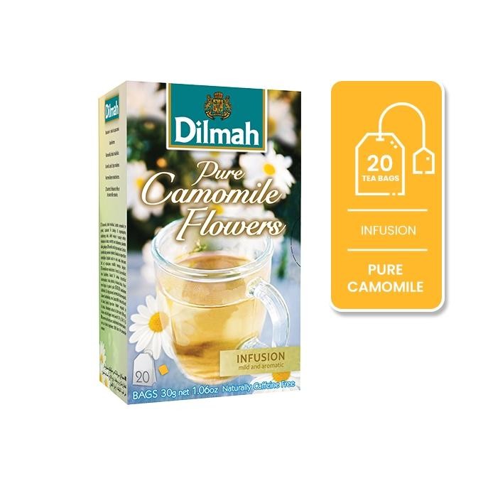 

SALE! DILMAH CAMOMILE TEA TEH CELUP BUNGA CHAMOMILE 20 SACHET TAG TBAG