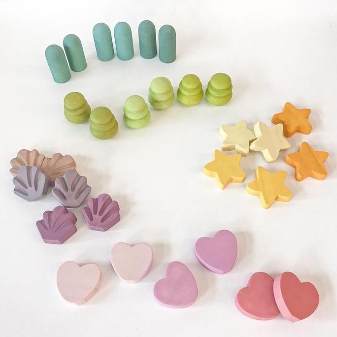 Wooden Loose Part | Loose Parts | Open Ended Toys by Asa Wooden Toys