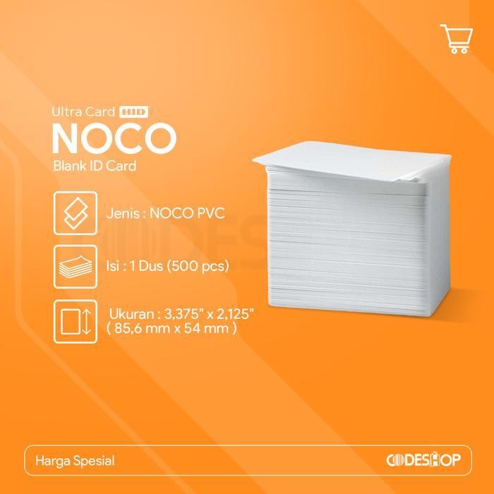 

Kartu Pvc Blank Id Card Ultracard Hid Noco Cr 80 Isi 500 Pcs Original Dan Terpercaya