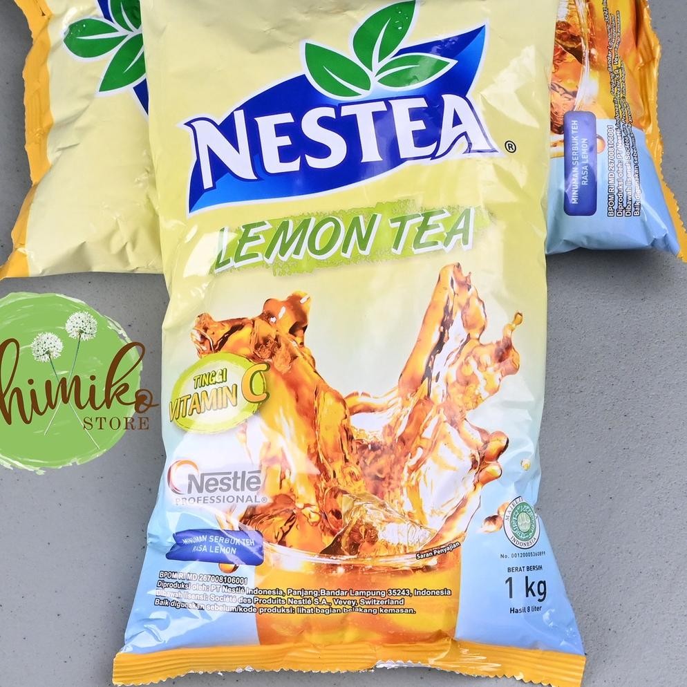 

SALE! NESTEA LEMON TEA 1KG - MINUMAN BUBUK LEMON TEA KEMASAN RESTO