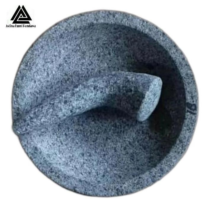 

cobek batu asli 15 cm + ulekan TF