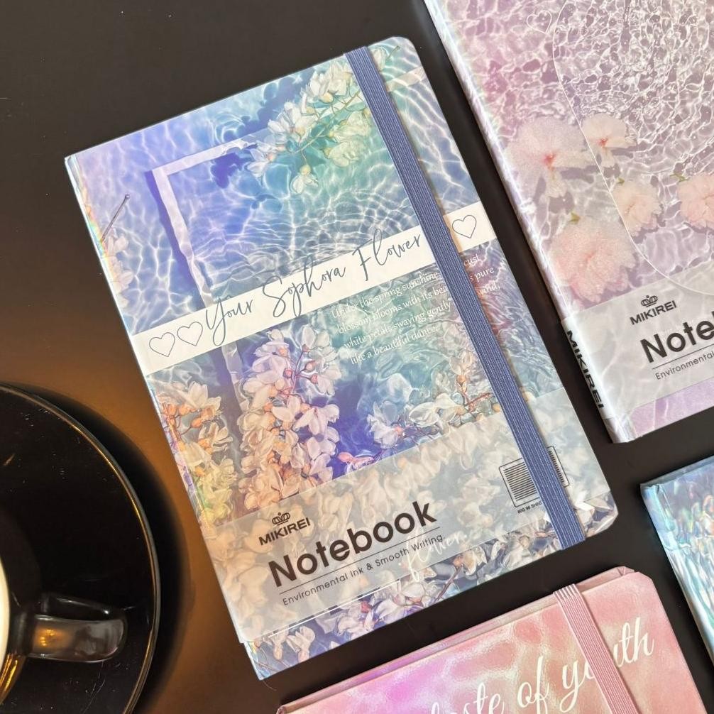 

Siap Kirim Notebook Aesthetic Jepang A5 | Mikirei Ocean Flowers Diary | Jurnal Harian Cantik