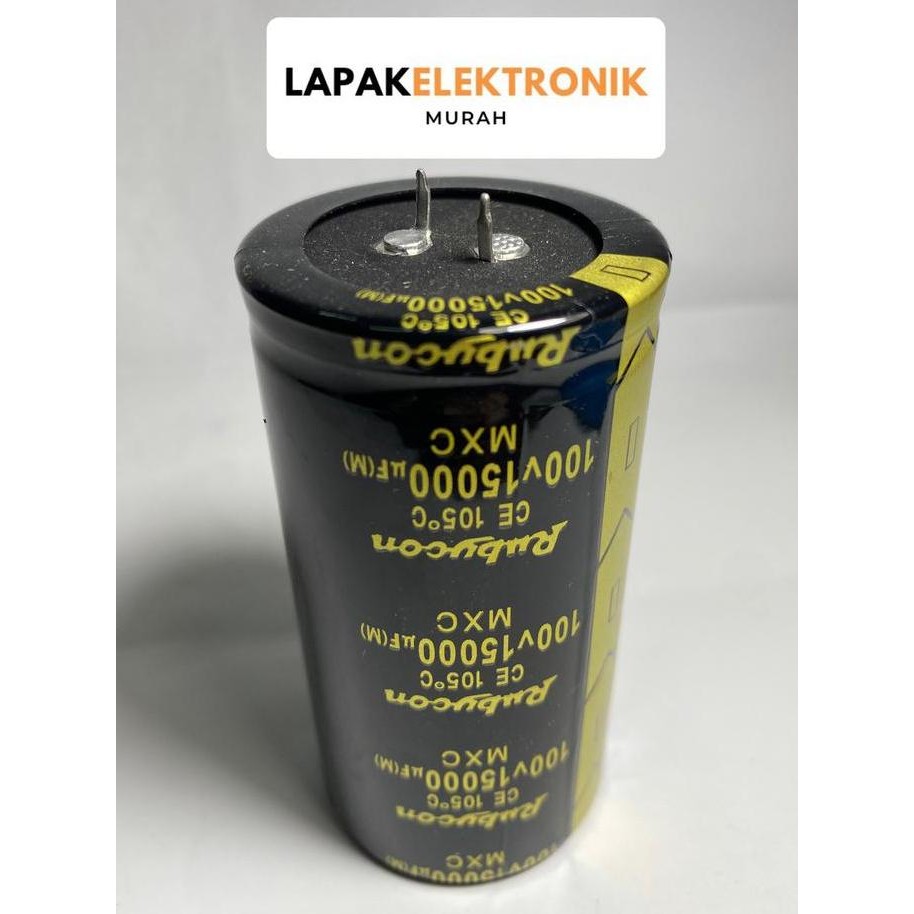 JB ELCO 15000uf 100v Rubycon Asli Original None