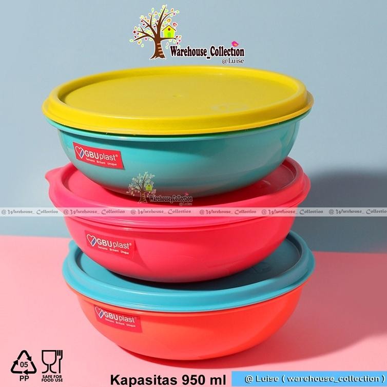 Terlaris Aiko Lunch Box Bulat | Tempat Makan Sekat | Kotak Bekal Tutup | Ompreng Kotak Makan