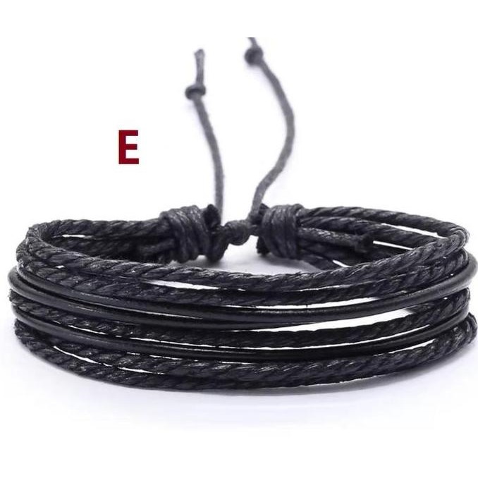 [original] gelang kulit asli pria wanita trendy vintage fashionable [terlaris] [terbaik]