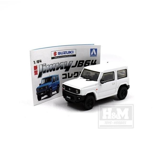 Suzuki Jimny JB64 White AOSHIMA New
