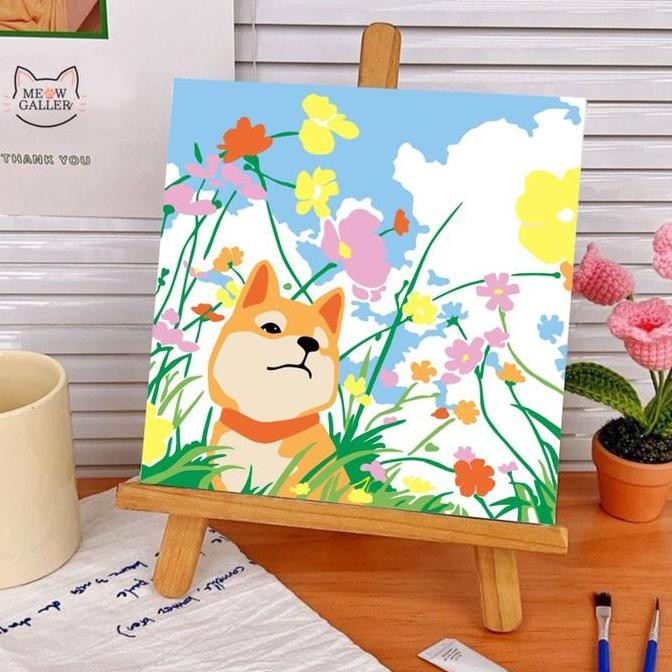 

Paint By Numbers Kit - Dog Series 20X20Cm