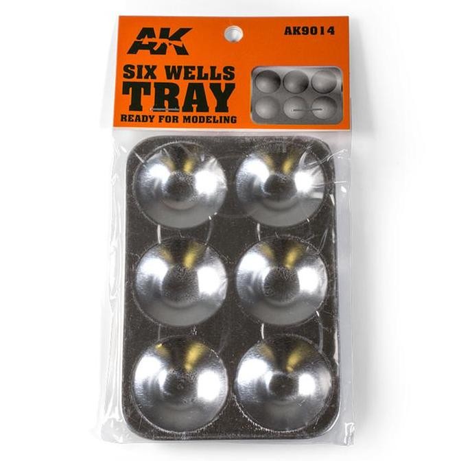 

Ak 9014 6 Wells Tray - Cat Acrylic Pallet