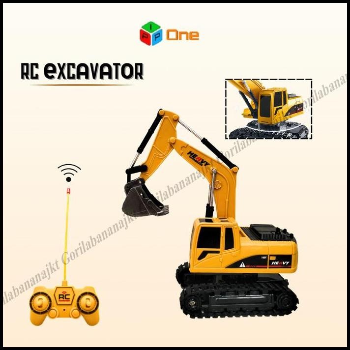 Mainan Truck Kontruksi RC Escavator Mobil Eskavator