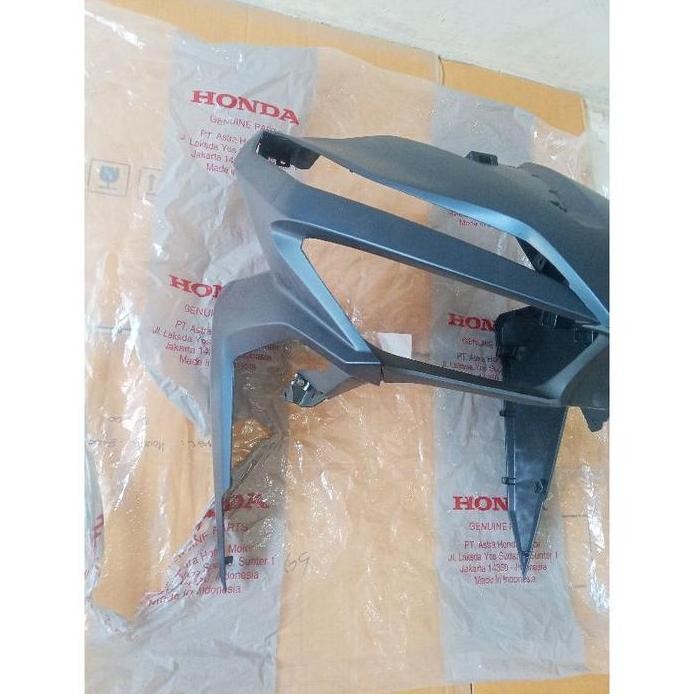 Paketan Tameng depan Honda Vario 125 150 New Led Biru doff 2020 2022