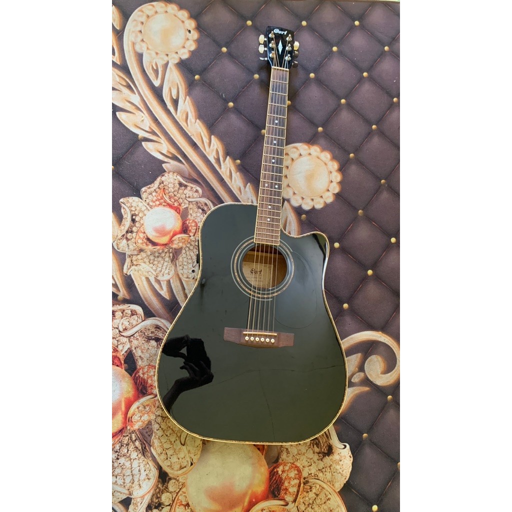 Gitar Cort Ad880ce bk akustik elektrik