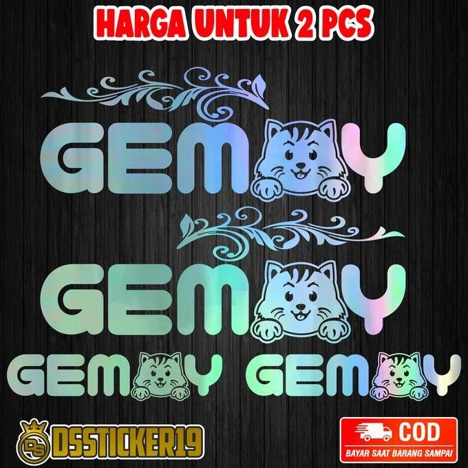 Baru STICKER CUTTING GEMOY STIKER SCOOPY STIKER HONDA GENIO