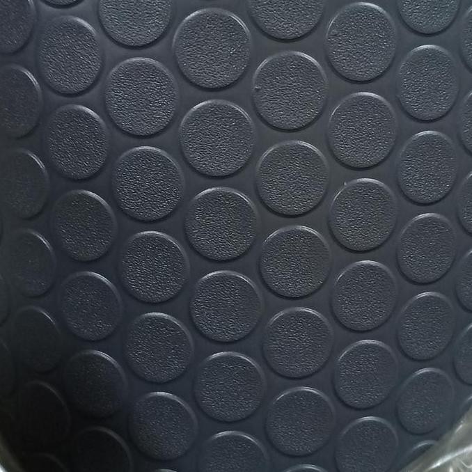 karpet lantai anti slip / karpet keset anti slip motif koin murah