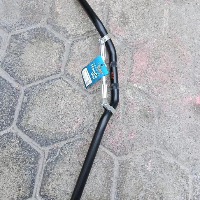 STANG MOTOR BLACK STANG STIR DAY TYPE LOW SET STABILIZER PALANG KECIL BAHAN TEBAL UNIVERSAL NINJA VI