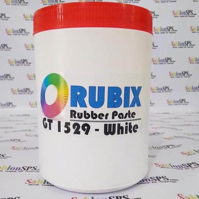 

Tinta Sablon Rubber Semi Kilap Rubix Gt 1529 White 1 Kg