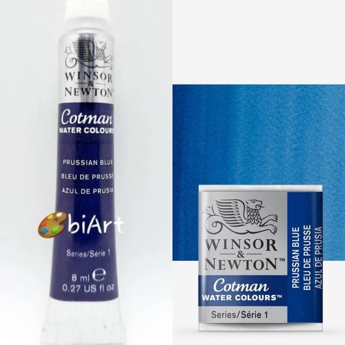 

Cat Air Cotman Water Colour Prussian Blue Tube 8 Ml Winsor & Newton