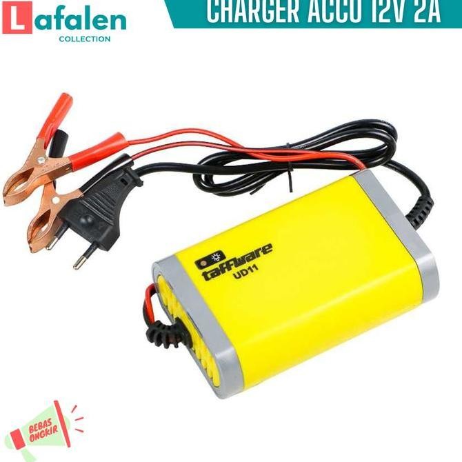 Cas Aki Motor Mobil 12V 2A Charger Aki Motor Dan Mobil Alat Casan Accu
