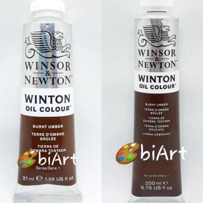 

Cat Minyak Winton Oil Colour 200 Ml Burnt Umber Winsor & Newton