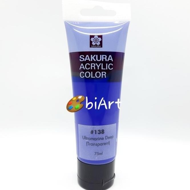 

Cat Akrilik Sakura Acrylic Color 75 Ml Ultramarine Deep