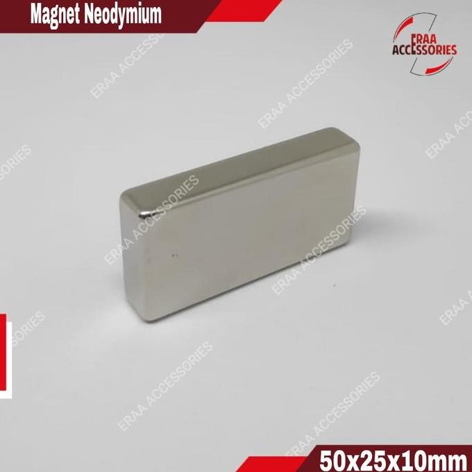 Magnet Neodymium 50X25X10Mm