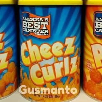 

JB America's Best Canister Snacks Cheez Curl 120gr | American Chese Curlz None