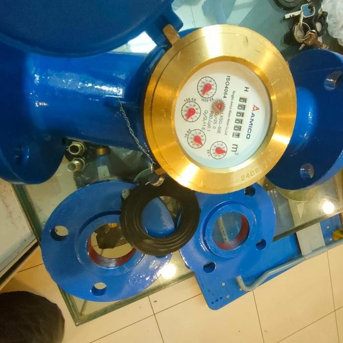 Flow Meter Amico 2 Inch / Meteran Air 2 Inch Amico / Water Meter Amico 2 Inch Lxsg-50E Original Dan 