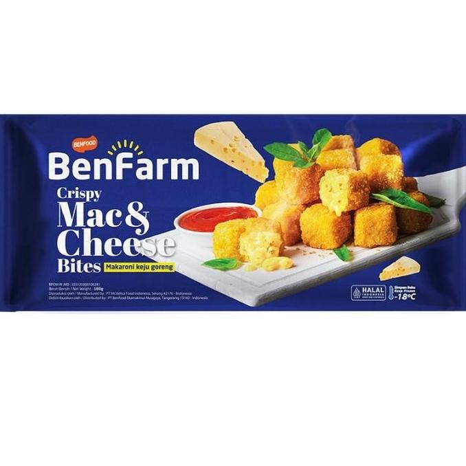 

JB Benfarm Makaroni Keju Beku Bites 180 g None