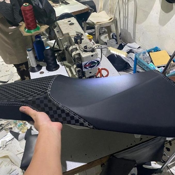 Jok Motor Custom MBtech Carrera mix Catur - Custom Busa Latex PCX 150/160 Nmax Old Nmax  New NMAX tu