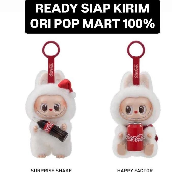

READY LABUBU COCA COLA POP MART FACTOR SUPRISE SHAKE