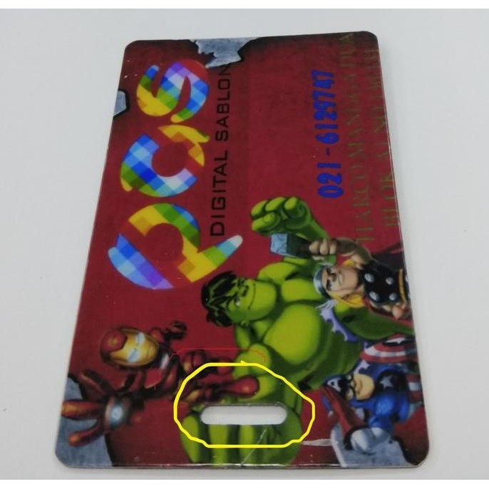 

Pembolong Kartu Id Card / Tang Pvc Id Card Dkq