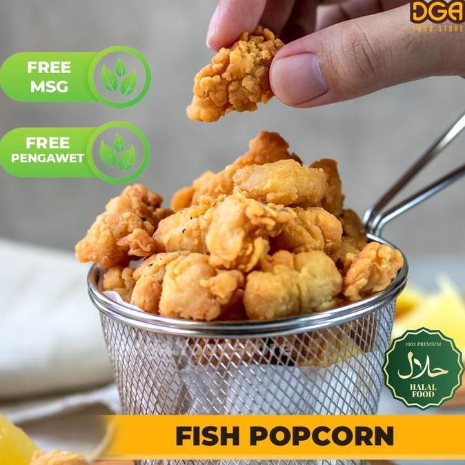 

JB Fish Popcorn 500gr Halal Tanpa Pengawet Tanpa MSG None